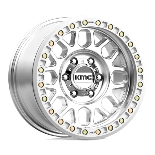 17x8 5 kmc km234 grenade desert machined beadlock wheel 6x5.5 bolt pattern 0mm offset