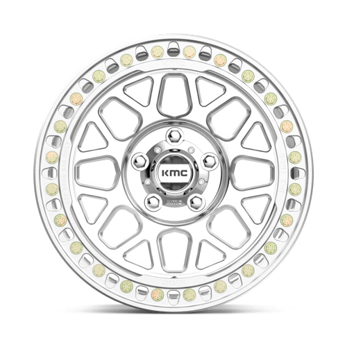 18x9 kmc km235 grenade crawl machined beadlock wheel 6x5.5 bolt pattern 10mm offset