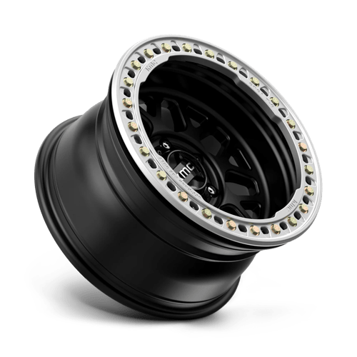 17x9 kmc km235 grenade crawl satin black beadlock wheel 6x5.5 bolt pattern 38mm offset