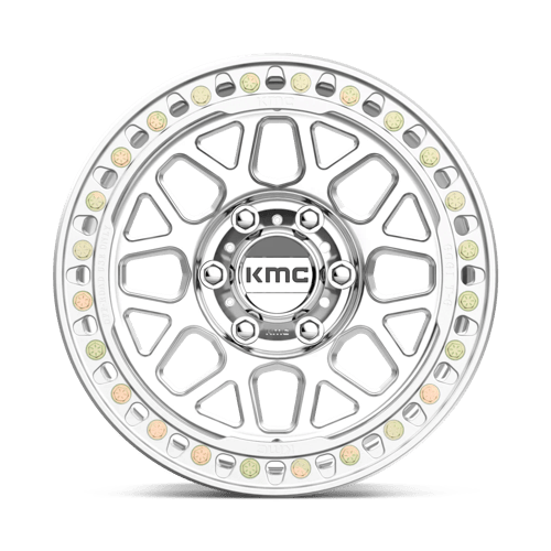 17x9 kmc km235 grenade crawl machined beadlock wheel 6x5.5 bolt pattern 38mm offset