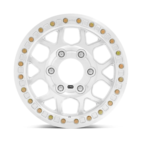17x9 kmc km444 mesa raw machined beadlock wheel 6x5.5 bolt pattern 0mm offset
