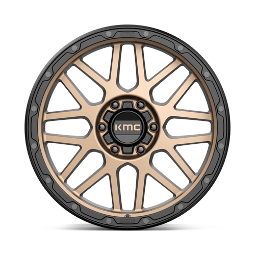 20x9 kmc km535 grenade off-road matte bronze w m black lip wheel 6x5.5 bolt pattern 18mm offset