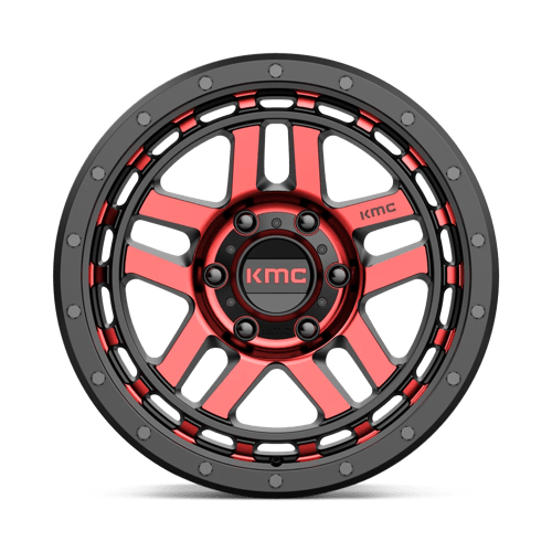 17x9 kmc km540 recon gloss black machined w rtcc wheel 6x5.5 bolt pattern 2mm offset