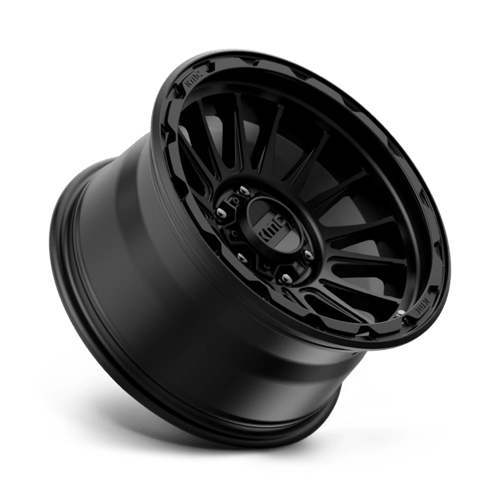 17x9 kmc km542 impact satin black wheel 6x5.5 bolt pattern 12mm offset