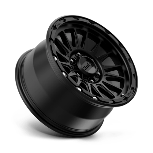 17x9 kmc km542 impact satin black wheel 6x5.5 bolt pattern 18mm offset