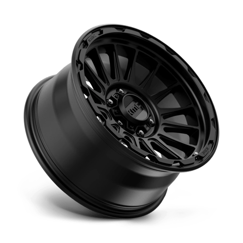 18x9 kmc km542 impact satin black wheel 6x5.5 bolt pattern 0mm offset