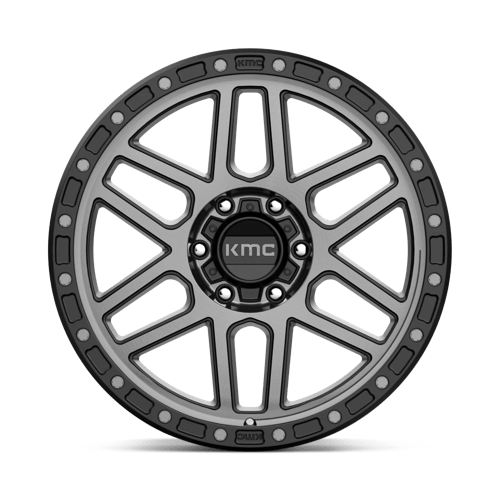 17x9 kmc km544 mesa satin black w gray tint wheel 6x5.5 bolt pattern 12mm offset