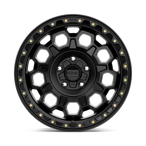 17x8 kmc km545 trek satin black wheel 6x5.5 bolt pattern 20mm offset