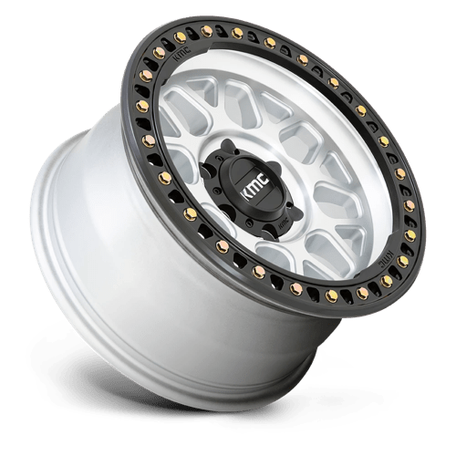 17x9 kmc km549 grs machined w satin black lip wheel 6x5.5 bolt pattern 12mm offset