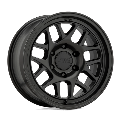 16x8 kmc km717 bully ol satin black wheel 6x5.5 bolt pattern 0mm offset