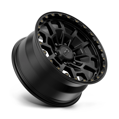 17x8 5 kmc km718 summit satin black wheel 6x5.5 bolt pattern 18mm offset