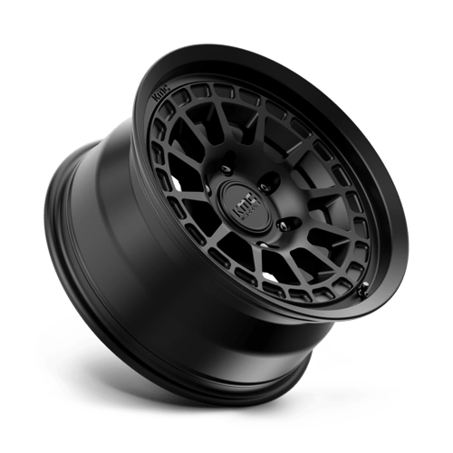 17x8 5 kmc km719 canyon satin black wheel 6x5.5 bolt pattern 0mm offset