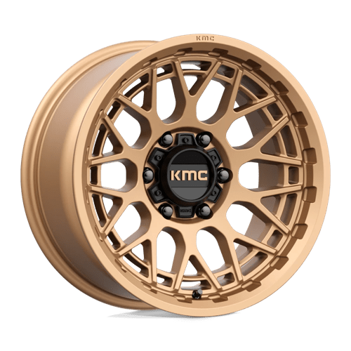 17x8 5 kmc km722 technic matte bronze wheel 6x5.5 bolt pattern 0mm offset