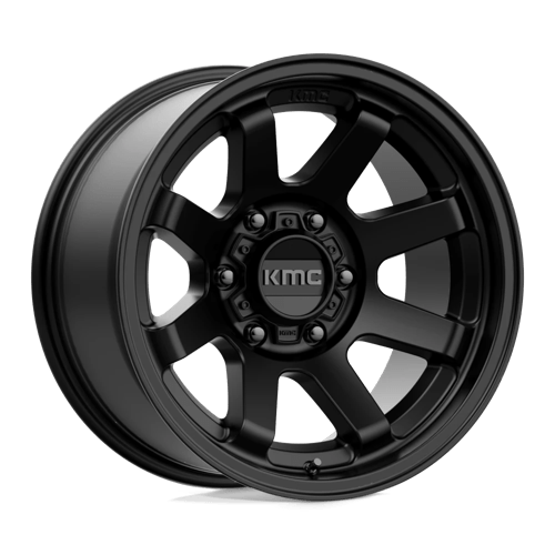 17x9 kmc km723 trail satin black wheel 6x5.5 bolt pattern 12mm offset