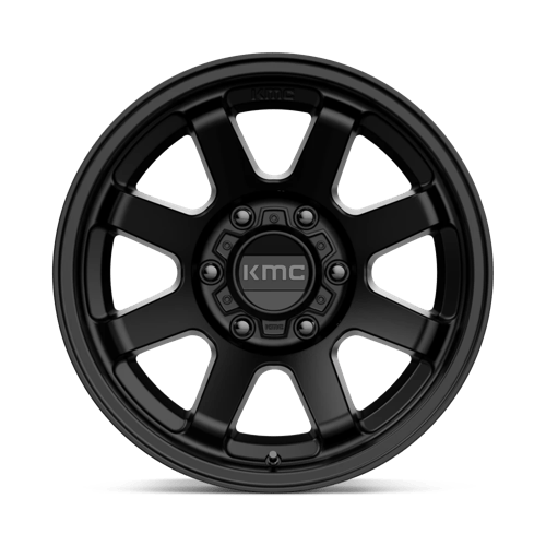 17x9 kmc km723 trail satin black wheel 6x5.5 bolt pattern 12mm offset