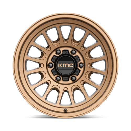 17x8 5 kmc km724 impact ol matte bronze wheel 6x5.5 bolt pattern 0mm offset