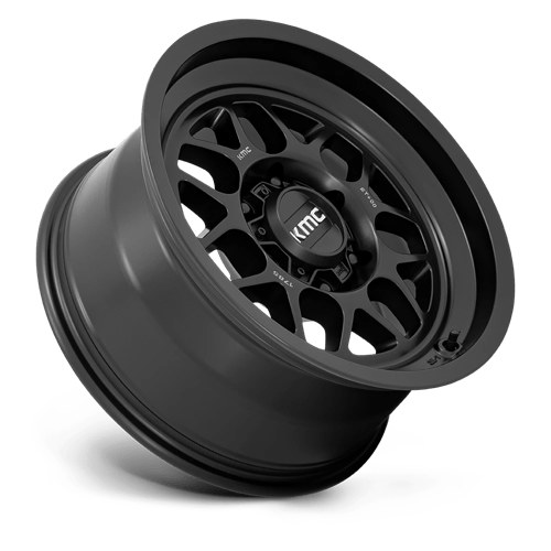 17x8 5 kmc km725 terra satin black wheel 6x5.5 bolt pattern 0mm offset