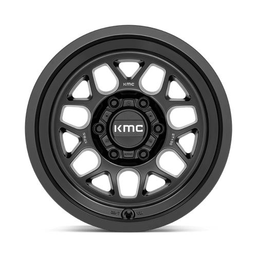 17x8 5 kmc km725 terra satin black wheel 6x5.5 bolt pattern 10mm offset