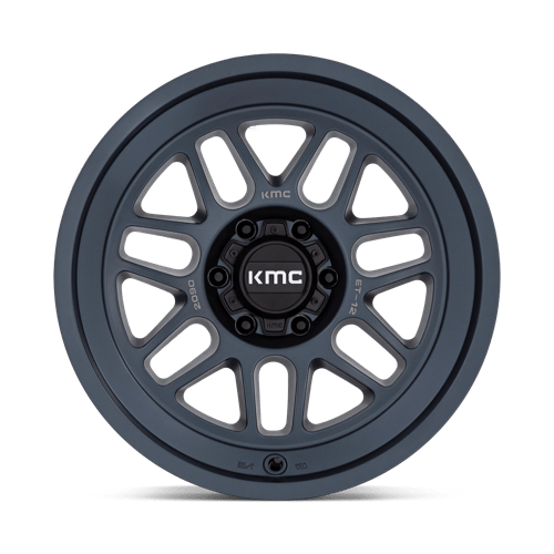 20x9 kmc km725 terra metallic blue wheel 6x5.5 bolt pattern 12mm offset