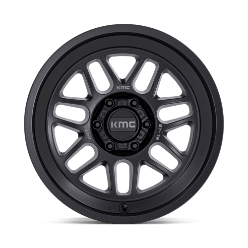 20x9 kmc km725 terra satin black wheel 6x5.5 bolt pattern 0mm offset