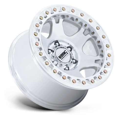 17x9 kmc km238 vi machined beadlock wheel 6x5.5 bolt pattern 12mm offset