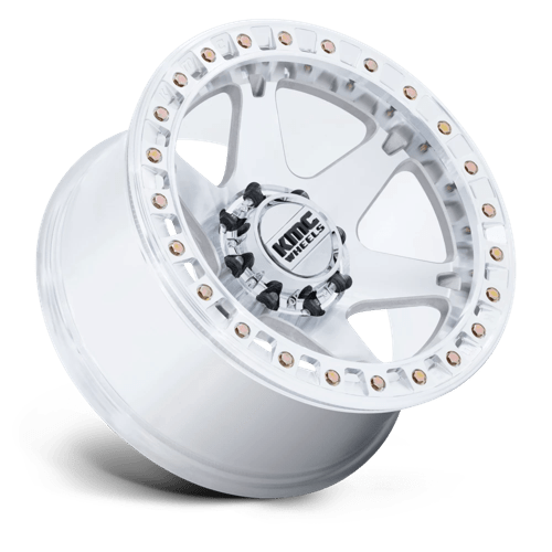 20x10 kmc km238 vi machined beadlock wheel 6x5.5 bolt pattern 48mm offset