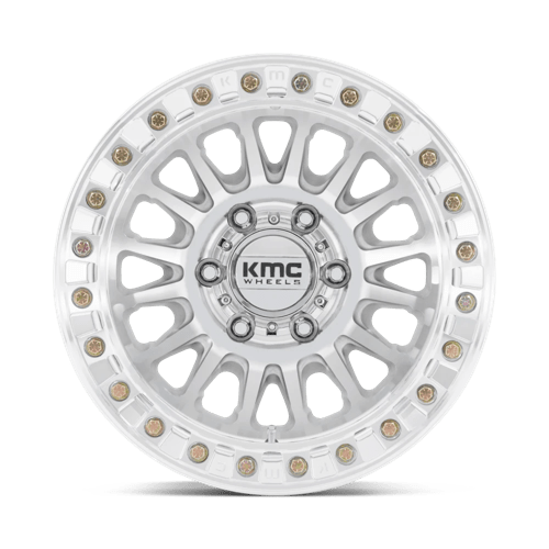 17x9 kmc km239 impact machined beadlock wheel 6x5.5 bolt pattern 25mm offset