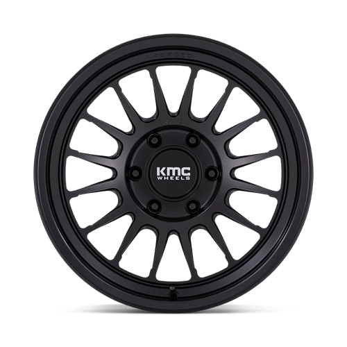 17x8 5 kmc km447 impact satin black wheel 6x5.5 bolt pattern 10mm offset