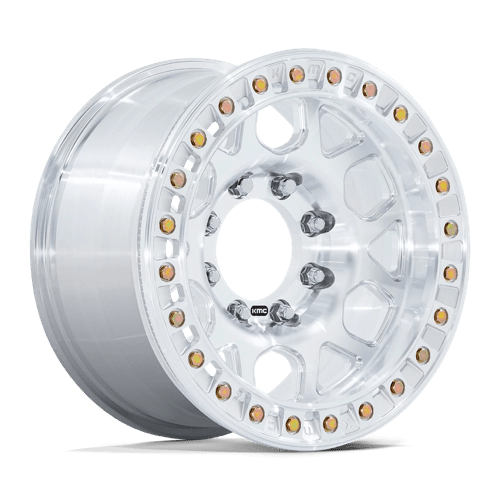 17x9 kmc km450 mesa raw machined beadlock wheel 6x5.5 bolt pattern 12mm offset