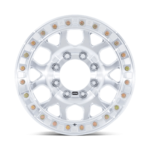 17x9 kmc km450 mesa raw machined beadlock wheel 6x5.5 bolt pattern 12mm offset