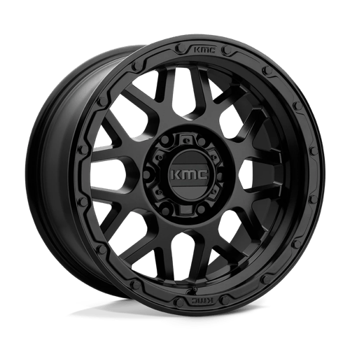 17x9 kmc km535 grenade off-road matte black wheel 6x5.5 bolt pattern 12mm offset