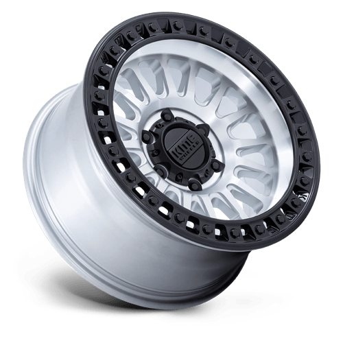 20x9 kmc km552 ims machined w matte black lip wheel 6x5.5 bolt pattern 0mm offset