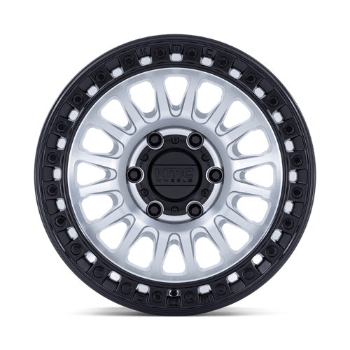 20x9 kmc km552 ims machined w matte black lip wheel 6x5.5 bolt pattern 0mm offset