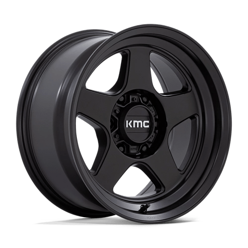 17x8 5 kmc km728 lobo matte black wheel 6x5.5 bolt pattern 10mm offset