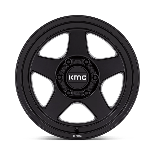 17x8 5 kmc km728 lobo matte black wheel 6x5.5 bolt pattern 10mm offset