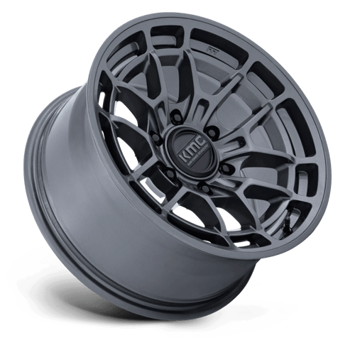 17x8 5 kmc km732 archer gloss anthracite wheel 6x5.5 bolt pattern 0mm offset