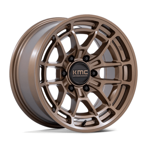 17x8 5 kmc km732 archer matte bronze wheel 6x5.5 bolt pattern 25mm offset