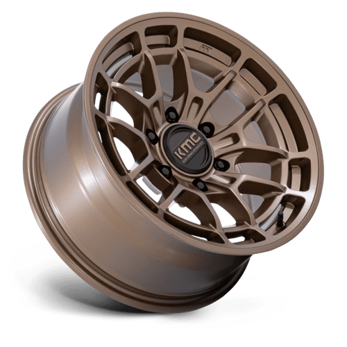 17x8 5 kmc km732 archer matte bronze wheel 6x5.5 bolt pattern 25mm offset