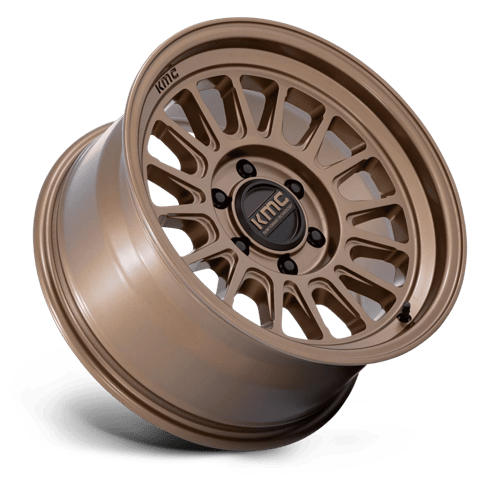 18x9 kmc km733 impact fft matte bronze wheel 6x5.5 bolt pattern 18mm offset
