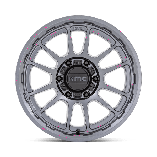 17x8 5 kmc km727 wrath matte anthracite wheel 6x5.5 bolt pattern 0mm offset