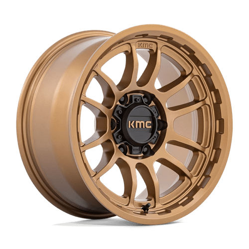 17x8 5 kmc km727 wrath matte bronze wheel 6x5.5 bolt pattern 0mm offset