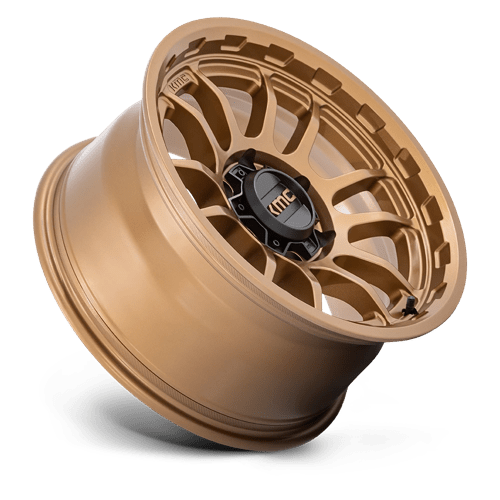 17x8 5 kmc km727 wrath matte bronze wheel 6x5.5 bolt pattern 0mm offset