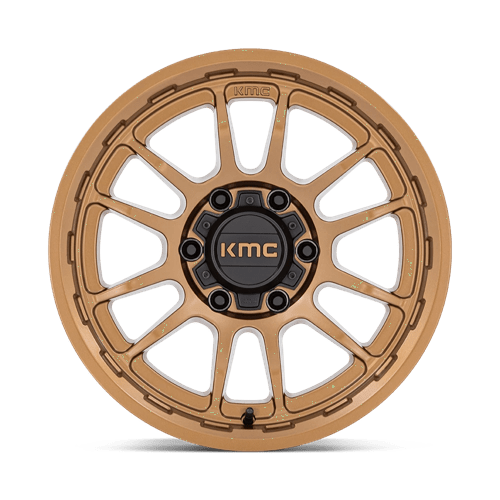 17x8 5 kmc km727 wrath matte bronze wheel 6x5.5 bolt pattern 10mm offset