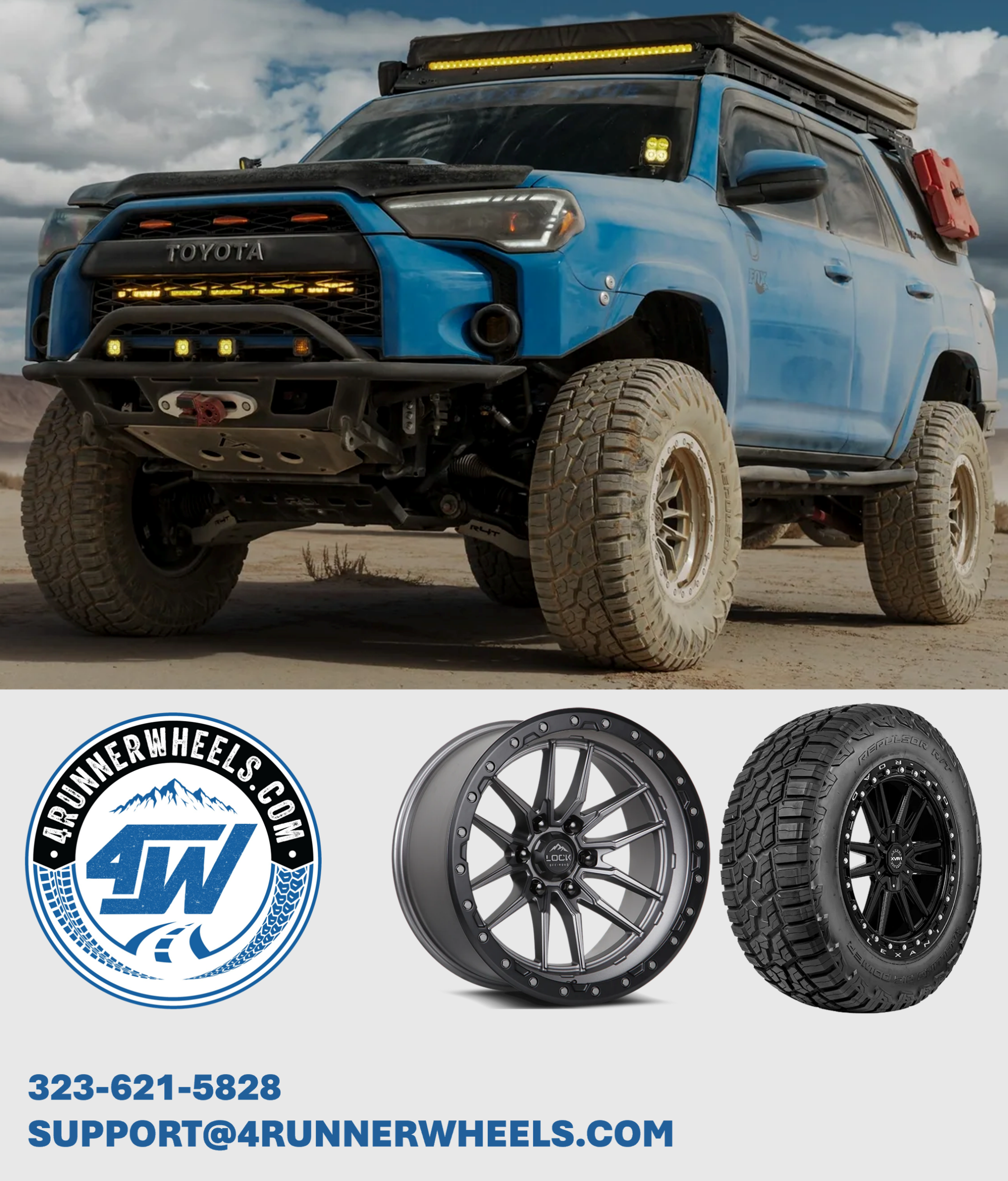 Toyota 4Runner Lock Off-Road Krawler Custom