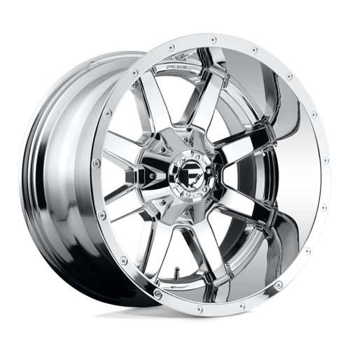 20x12 fuel off-road d536 maverick chrome plated wheel 6x5.5 bolt pattern 44mm offset