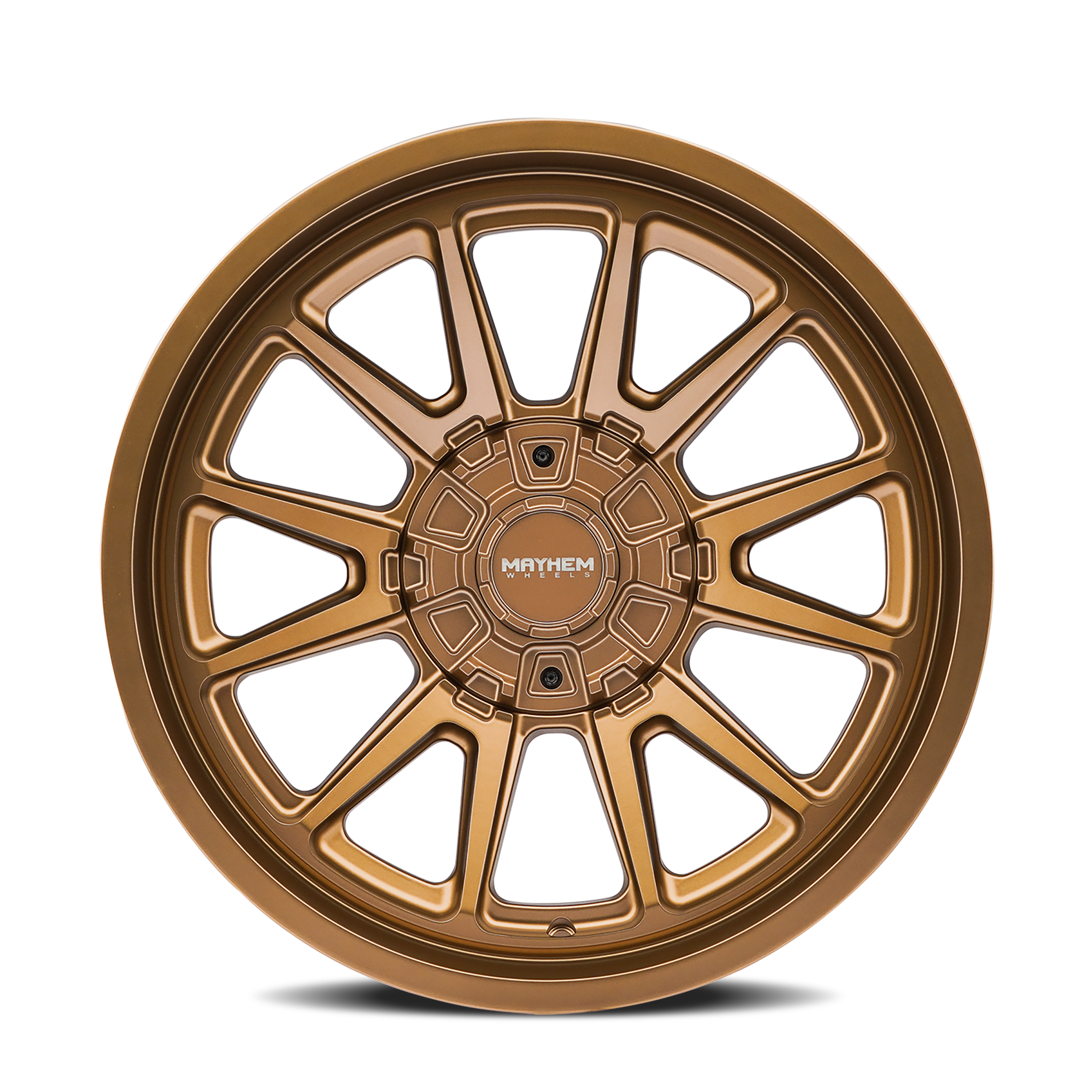 20x9 mayhem intrepid satin bronze wheel 6x5.5 bolt pattern 0mm offset