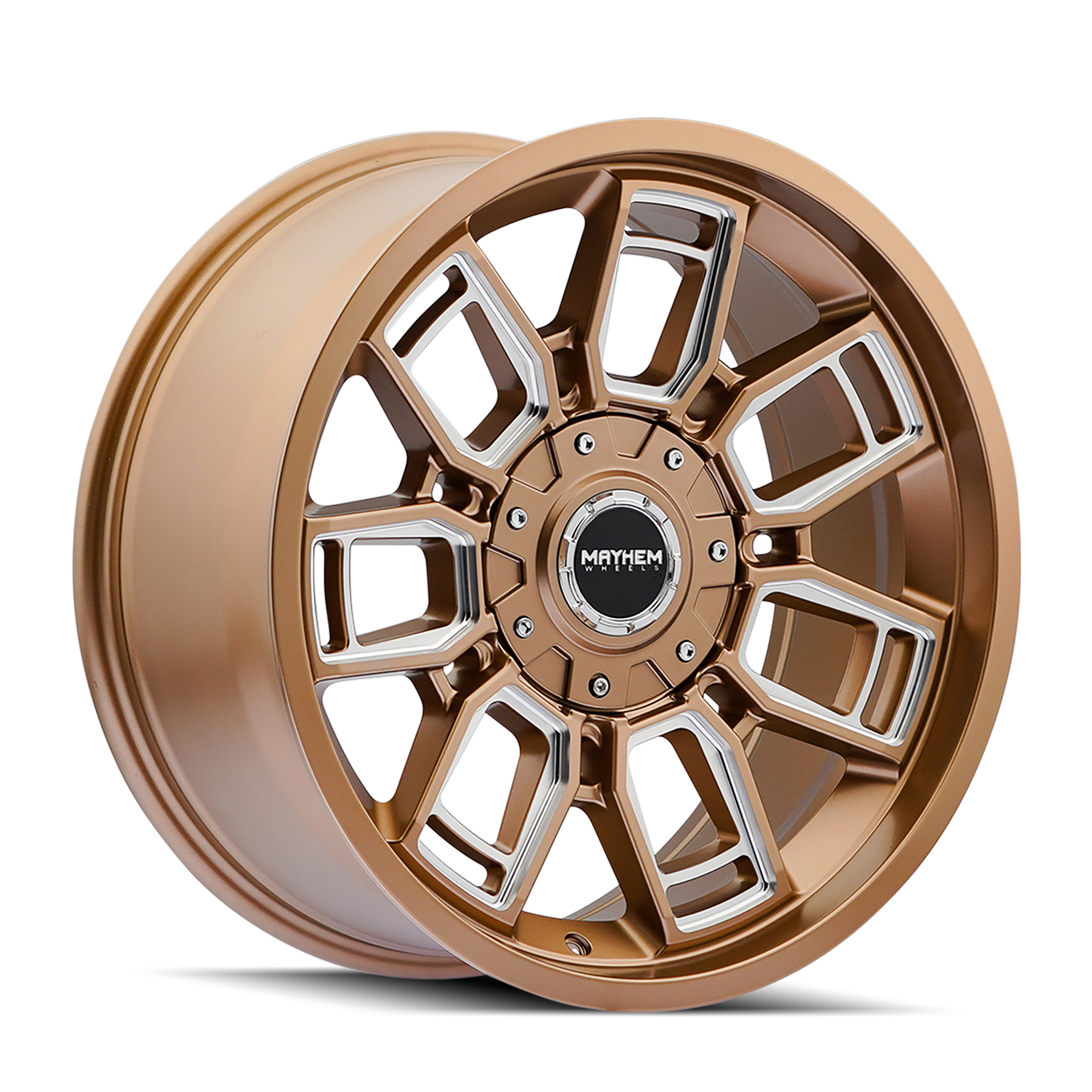 20x9 mayhem ordinance matte bronze wheel 6x5.5 bolt pattern 0mm offset