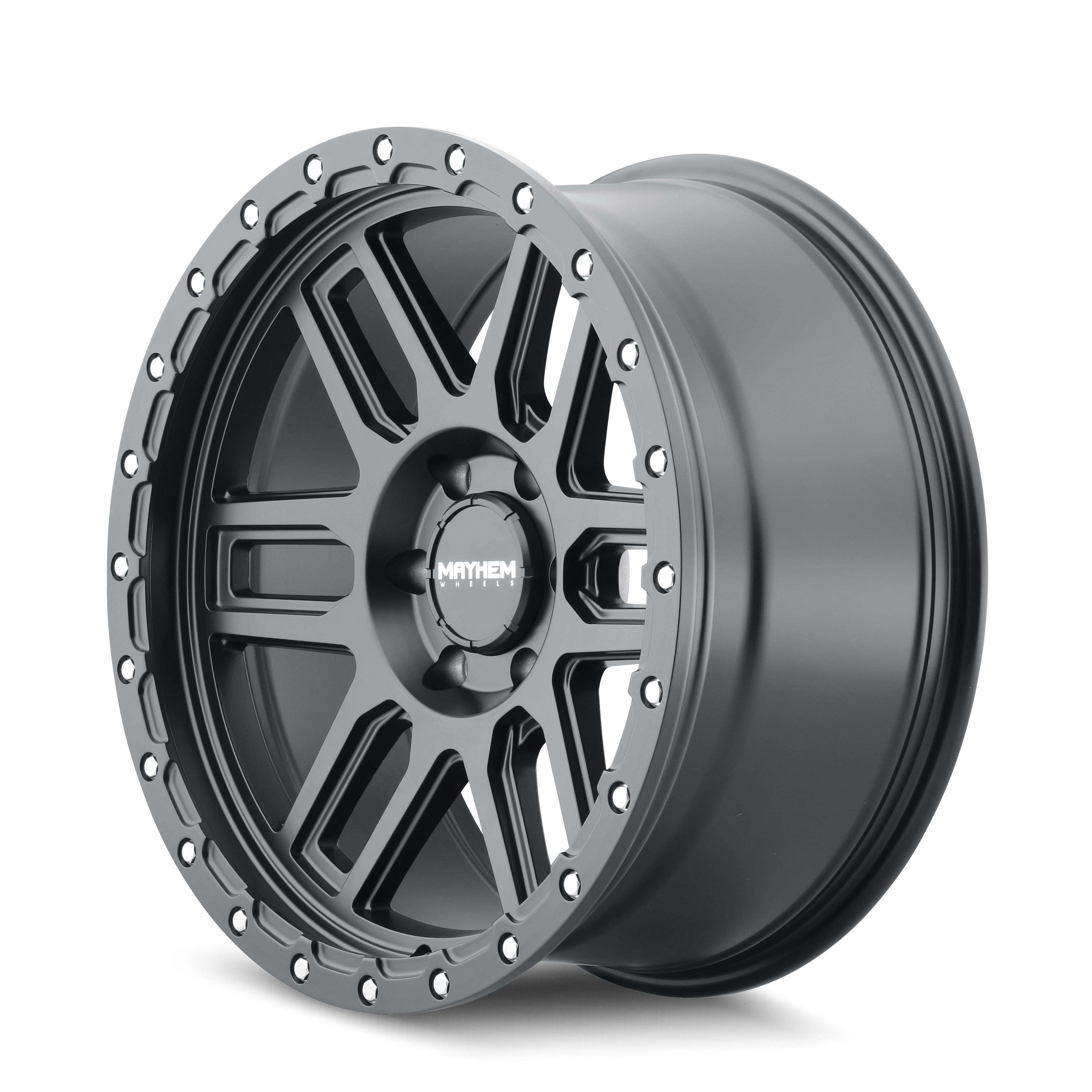 20x9 mayhem delta matte black wheel 6x5.5 bolt pattern 0mm offset
