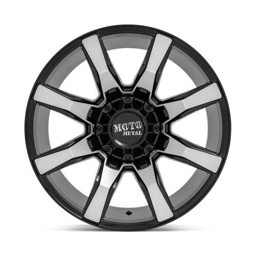 22x10 moto metal mo804 spider gloss black machined wheel 6x5.5 bolt pattern 18mm offset