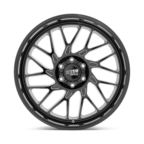22x10 moto metal mo805 gloss black milled wheel 6x5.5 bolt pattern 18mm offset